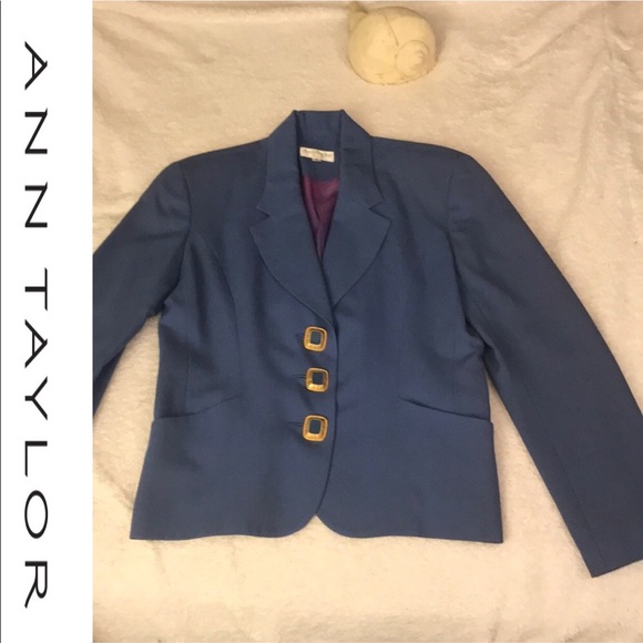 Ann Taylor Jackets & Blazers - Ann Taylor Blue Blazer